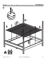 Предварительный просмотр 9 страницы Crate&Barrel Keane Manual