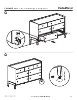 Предварительный просмотр 4 страницы Crate&Barrel Lamont Assembly Instructions Manual