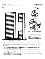 Предварительный просмотр 9 страницы Crate&Barrel Larkin Crib Assembly Instructions Manual