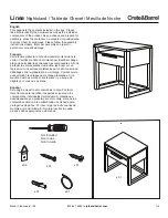 Crate&Barrel Linea Manual предпросмотр