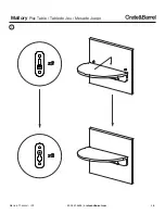 Preview for 4 page of Crate&Barrel Mallory Assembly Instructions Manual