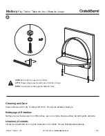 Preview for 6 page of Crate&Barrel Mallory Assembly Instructions Manual