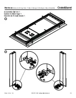 Preview for 2 page of Crate&Barrel Marbeau Manual