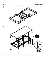 Preview for 4 page of Crate&Barrel Marbeau Manual