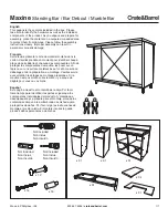 Crate&Barrel Maxine Manual предпросмотр