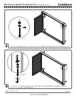 Preview for 6 page of Crate&Barrel Mid Century Spindle Conversion Bed Assembly Instructions Manual