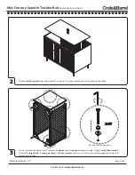 Preview for 4 page of Crate&Barrel Mid-Century Spindle Toddler Rail Assembly Instructions Manual