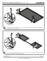 Preview for 5 page of Crate&Barrel Mid-Century Spindle Toddler Rail Assembly Instructions Manual