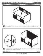 Preview for 7 page of Crate&Barrel Mid-Century Spindle Toddler Rail Assembly Instructions Manual