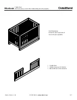 Preview for 6 page of Crate&Barrel Montauk Toddler Rail Assembly