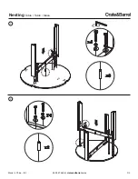 Preview for 3 page of Crate&Barrel Nesting Series Assembly Manual