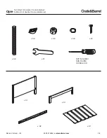 Предварительный просмотр 2 страницы Crate&Barrel Opie Assembly Instructions