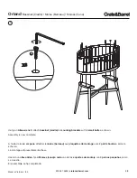 Preview for 8 page of Crate&Barrel Orland Manual