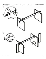 Preview for 3 page of Crate&Barrel Paradox Dining Table Quick Start Manual