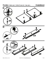 Preview for 17 page of Crate&Barrel Paradox Sideboard Quick Start Manual