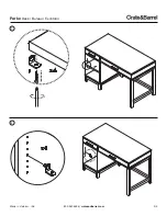 Предварительный просмотр 3 страницы Crate&Barrel Parke Manual