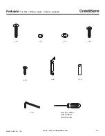 Предварительный просмотр 3 страницы Crate&Barrel Parkside Toy Box Assembly Instructions Manual