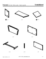 Предварительный просмотр 4 страницы Crate&Barrel Parkside Toy Box Assembly Instructions Manual