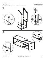 Предварительный просмотр 5 страницы Crate&Barrel Parkside Toy Box Assembly Instructions Manual