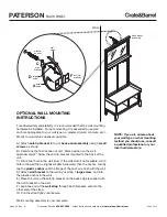 Предварительный просмотр 6 страницы Crate&Barrel PATERSON Assembly Manual