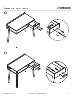 Preview for 4 page of Crate&Barrel Paxson Manual