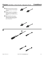 Preview for 4 page of Crate&Barrel Peyton Assembly Manual