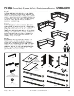 Crate&Barrel Pilsen Manual preview