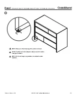 Предварительный просмотр 2 страницы Crate&Barrel Reed Manual