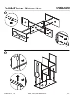 Предварительный просмотр 4 страницы Crate&Barrel Roboshelf Bookcase Assembly Instructions Manual