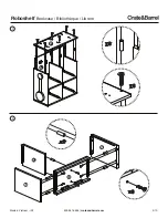 Предварительный просмотр 5 страницы Crate&Barrel Roboshelf Bookcase Assembly Instructions Manual