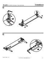 Предварительный просмотр 4 страницы Crate&Barrel Rosselle 102924 Instructions