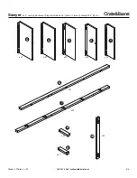 Preview for 2 page of Crate&Barrel Sawyer 18" Leaning Bookcase Assembly Instructions Manual