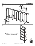 Preview for 6 page of Crate&Barrel Sawyer 18" Leaning Bookcase Assembly Instructions Manual