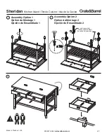 Предварительный просмотр 6 страницы Crate&Barrel Sheridan Manual