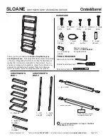 Предварительный просмотр 5 страницы Crate&Barrel SLOANE Quick Start Manual