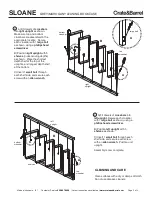 Предварительный просмотр 6 страницы Crate&Barrel SLOANE Quick Start Manual