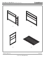 Предварительный просмотр 3 страницы Crate&Barrel Small Space Bunk Bed Assembly Instructions Manual