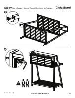 Preview for 3 page of Crate&Barrel Splay Manual