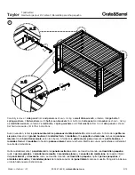 Preview for 8 page of Crate&Barrel Taylor Toddler Rail Assembly Instructions Manual