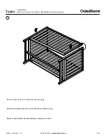 Preview for 9 page of Crate&Barrel Taylor Toddler Rail Assembly Instructions Manual