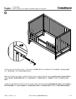 Preview for 11 page of Crate&Barrel Taylor Toddler Rail Assembly Instructions Manual