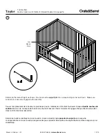 Preview for 12 page of Crate&Barrel Taylor Toddler Rail Assembly Instructions Manual