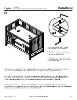 Preview for 13 page of Crate&Barrel Taylor Toddler Rail Assembly Instructions Manual