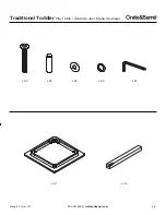 Предварительный просмотр 2 страницы Crate&Barrel Traditional Toddler Play Table Manual