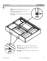 Preview for 8 page of Crate&Barrel Upholstered Manual