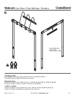 Предварительный просмотр 5 страницы Crate&Barrel Welkom Assembly