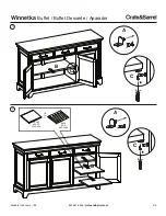 Preview for 2 page of Crate&Barrel Winnetka Manual