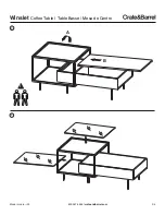 Preview for 3 page of Crate&Barrel Winslet Series Assembly Manual