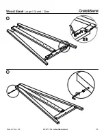 Preview for 3 page of Crate&Barrel Wood Easel Manual