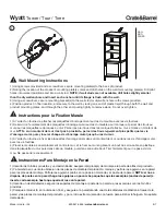 Предварительный просмотр 6 страницы Crate&Barrel Wyatt Manual